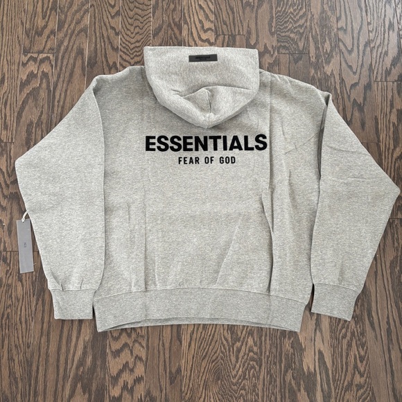Fear of God Other - Fear of God Essentials Hoodie Pullover Dark Oatmeal Grey Small NEW NWT Authentic
